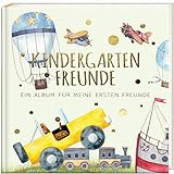 Kindergartenfreunde - FAHRZEUGE: ein Album für meine ersten Freunde (Freundebuch Kindergarten 3 Jahre) PAPERISH®*